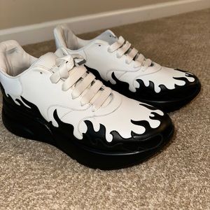 AUTHENTIC Alexander McQueen Flame Sneakers